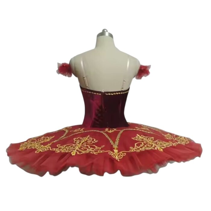 Red Velvet Ballet Tutu - Image 4